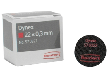 Rezné kotouce Dynex 22x0,3mm 20ks
